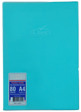 Class Note Book Semi Transparent 80 Sheets A4